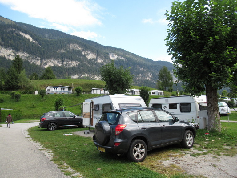 Eindelijk op camping Toni in Kramsach